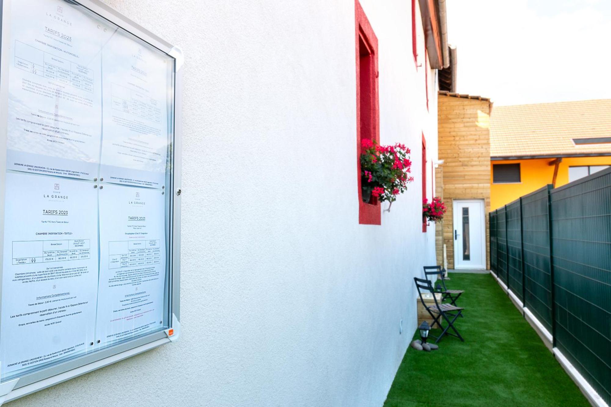 Domaine La Grange Ungersheim - Chambres D'Hotes L'Inspiration Bagian luar foto